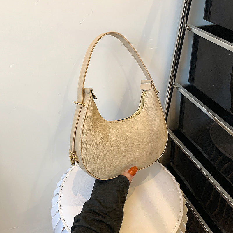 Elegant French Underarm Shoulder Bag for Women