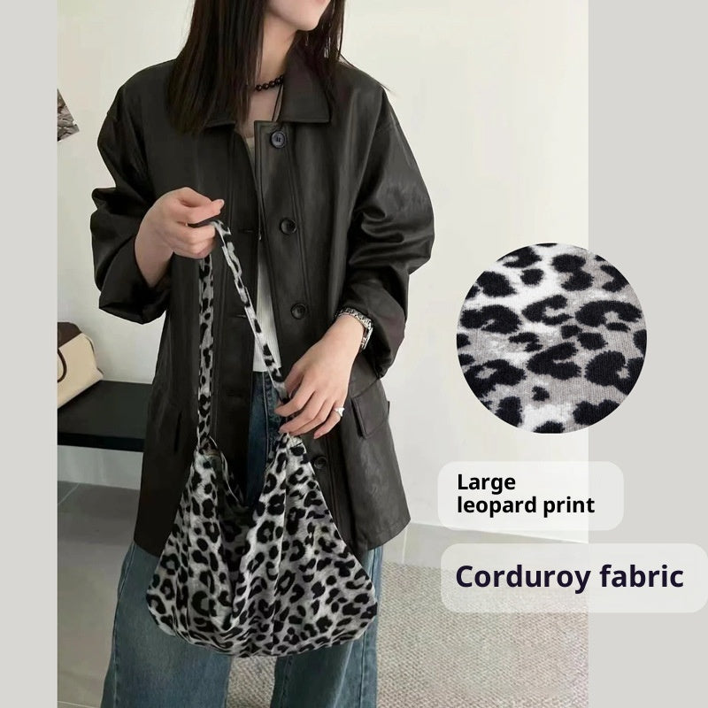 Large Capacity Casual Leopard Tote Bag