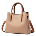 Elegant Small Square Top Handle Crossbody Handbag