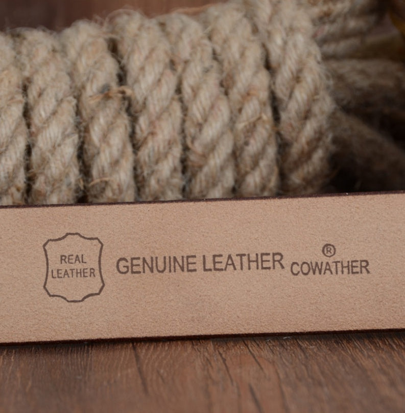 Premium Cowhide Leather Belt