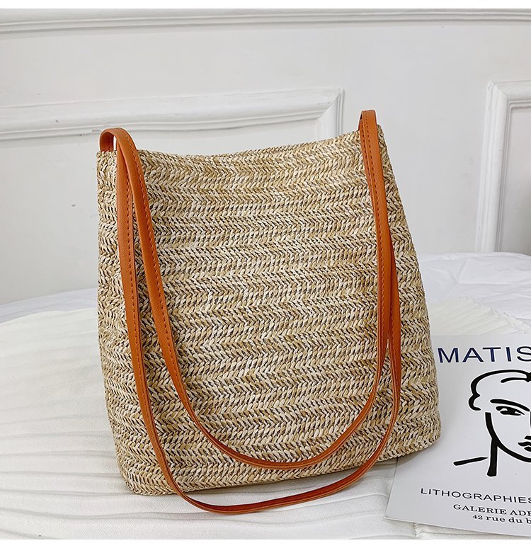 Straw One - Shoulder Tote Bag
