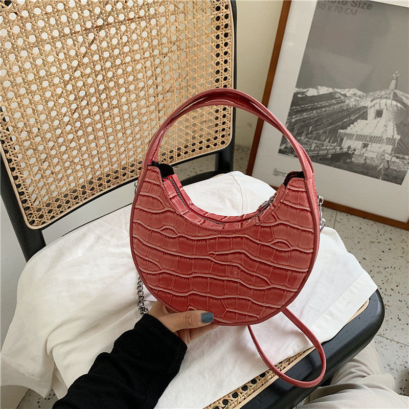 👜 Small Fresh Fashion Dumpling Shoulder Bag