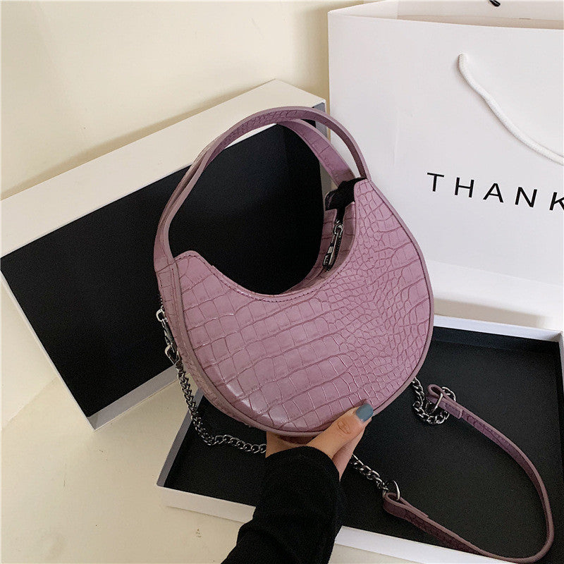 👜 Small Fresh Fashion Dumpling Shoulder Bag