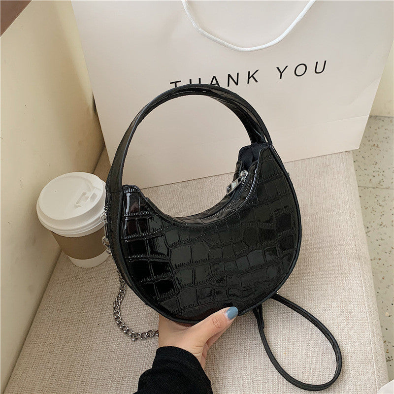 👜 Small Fresh Fashion Dumpling Shoulder Bag