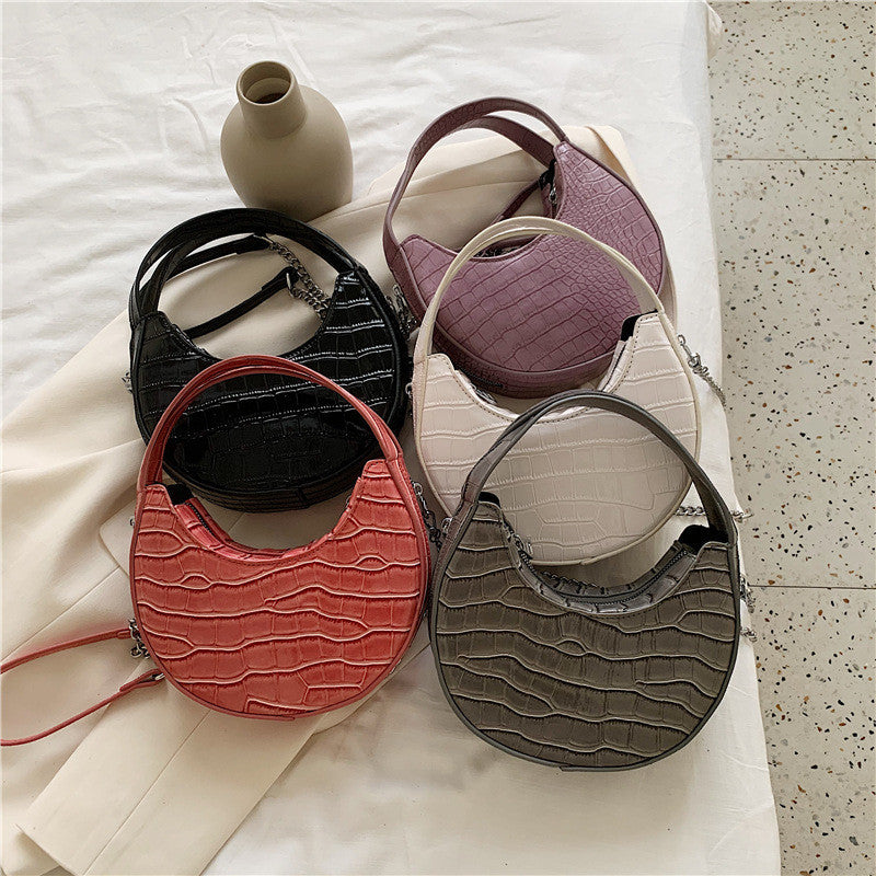 👜 Small Fresh Fashion Dumpling Shoulder Bag