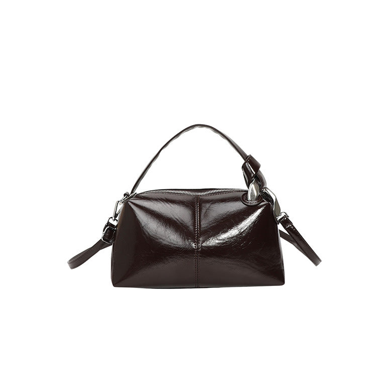 Elegant Textured Shoulder & Crossbody Handbag