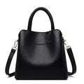 Elegant Structured Top Handle Shoulder Bag