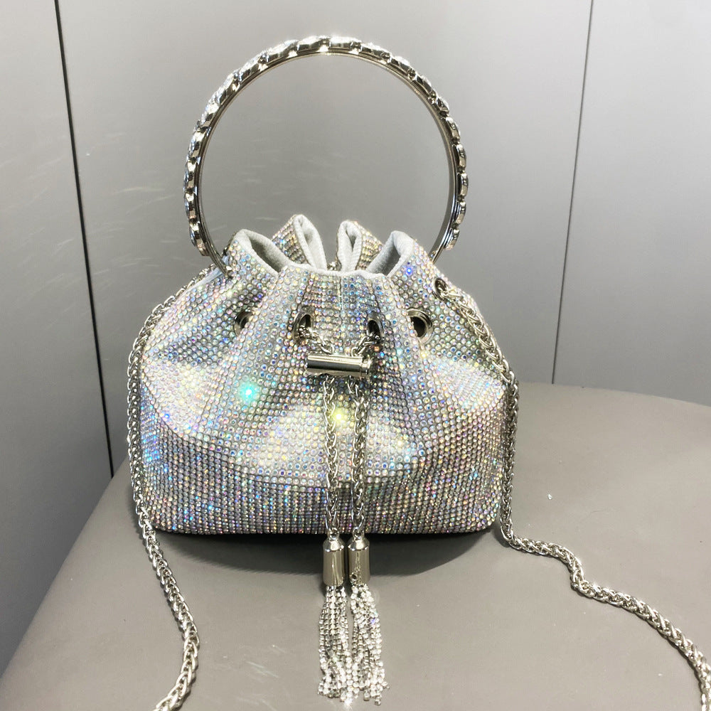 Diamond Shiny Handbag - Luxury Party & Evening Bag