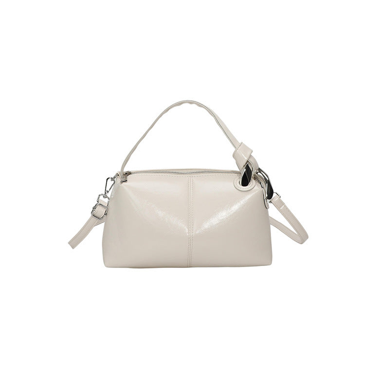 Elegant Textured Shoulder & Crossbody Handbag