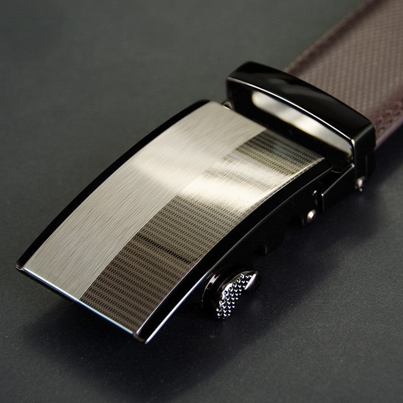 Men's Classic Automatic Leather | Belt Business & Casual Style