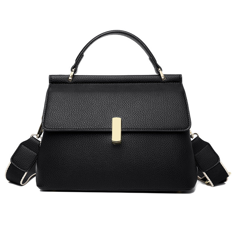 Elegant Large Capacity Top Handle Crossbody Bag