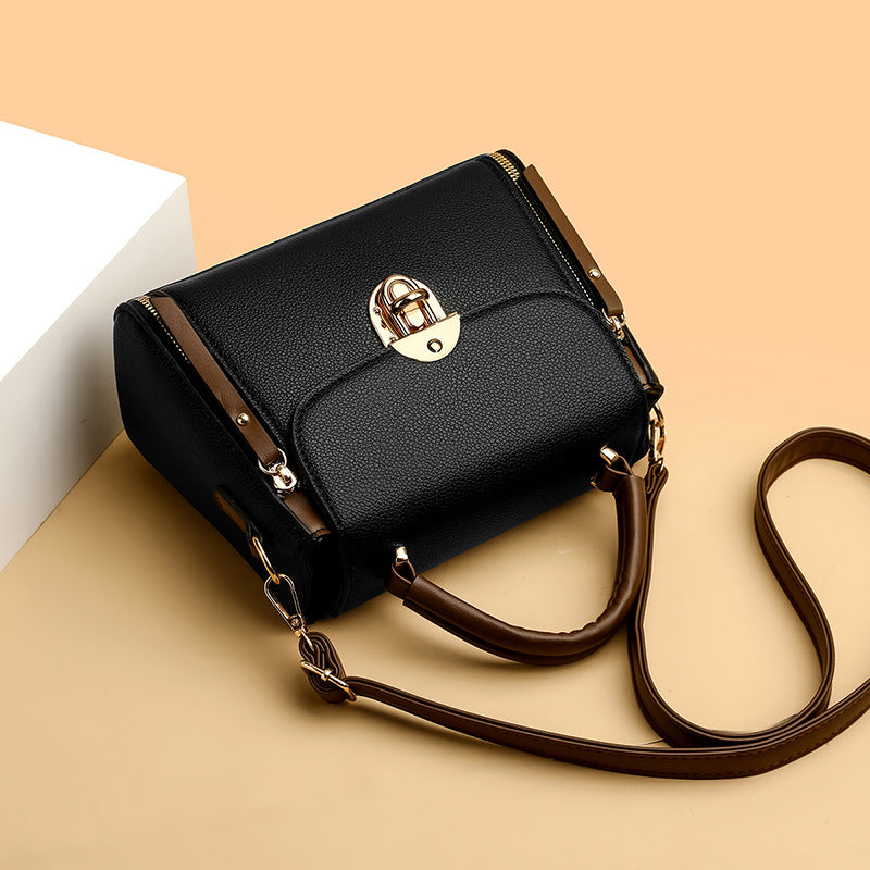 Elegant Retro Satchel Tote Bag for Women