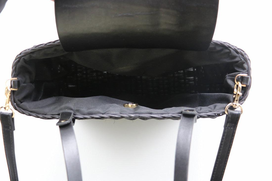 Rattan Weave Handbag