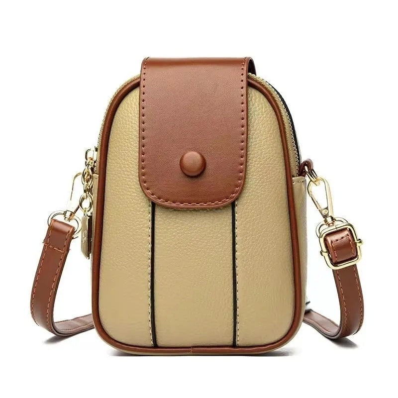 Simple Retro Mobile Phone Shoulder Bag