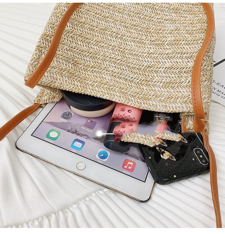 Straw One - Shoulder Tote Bag