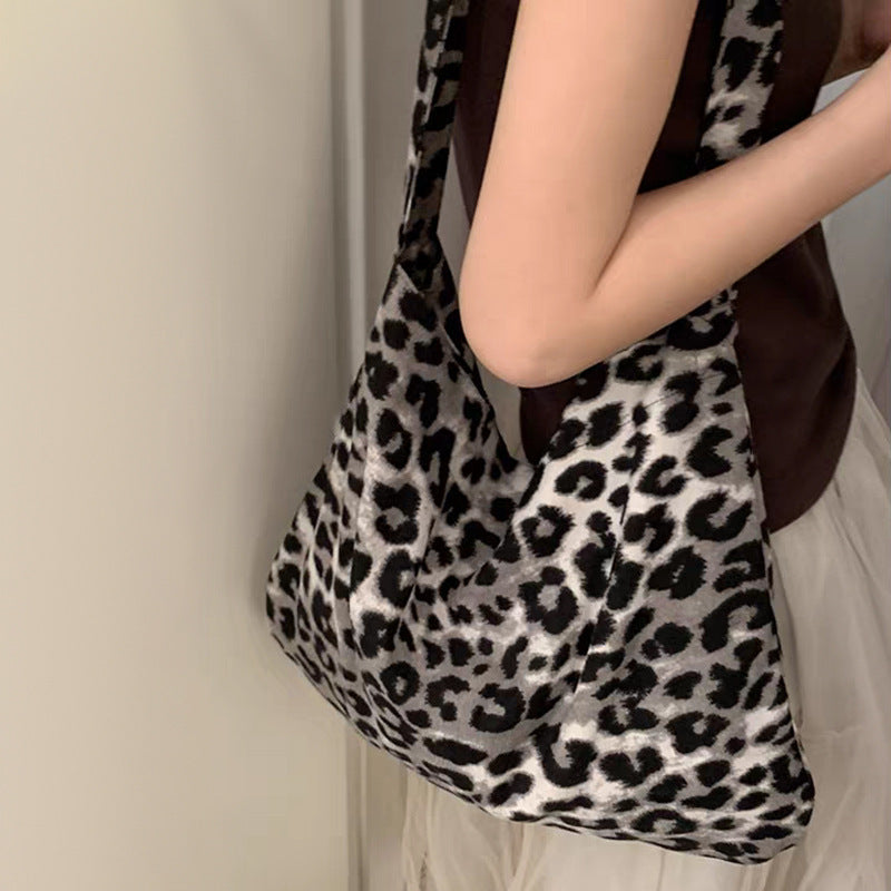 Large Capacity Casual Leopard Tote Bag