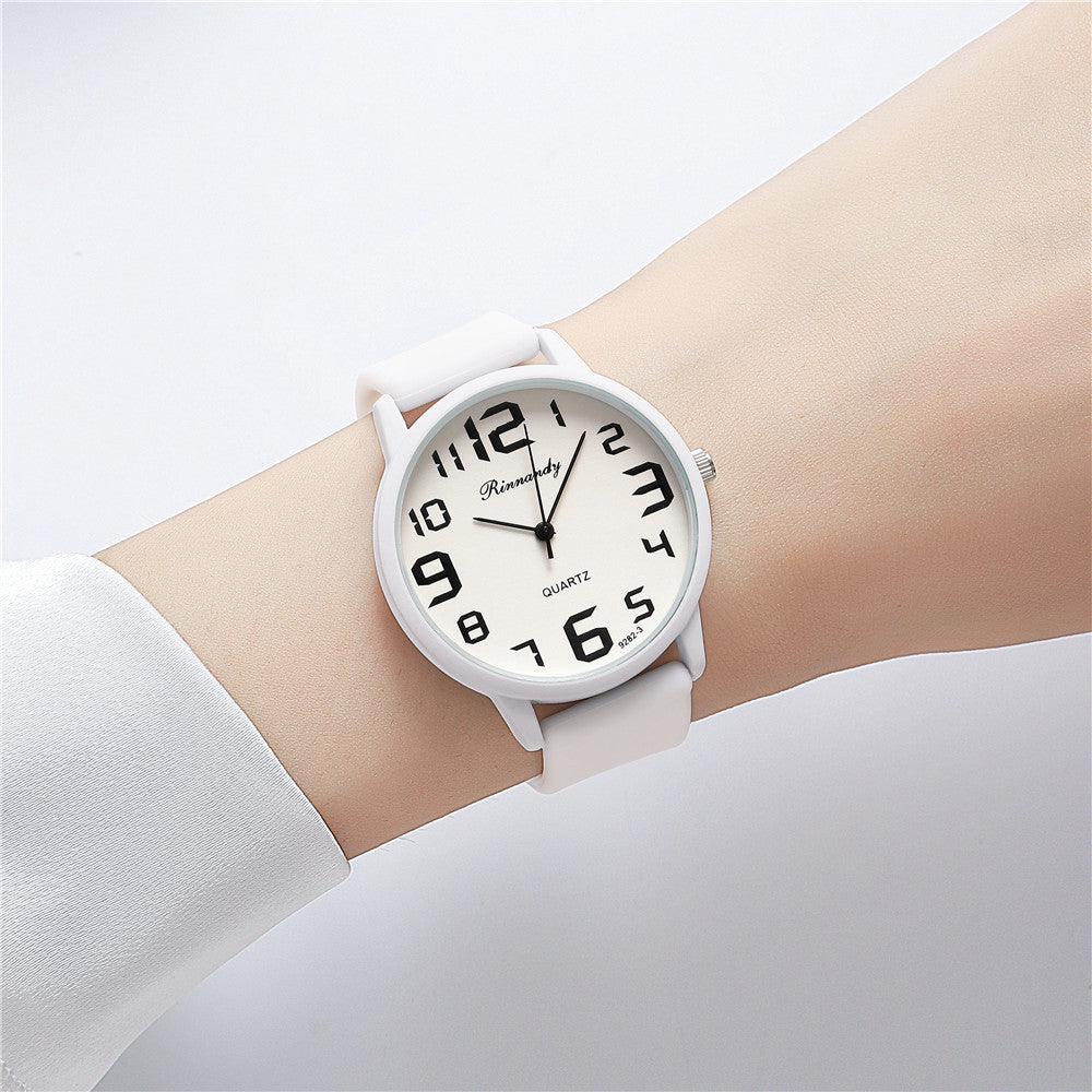 Fashion Jelly Color Sports Silicone Watch – Casual Quartz Wristwatch