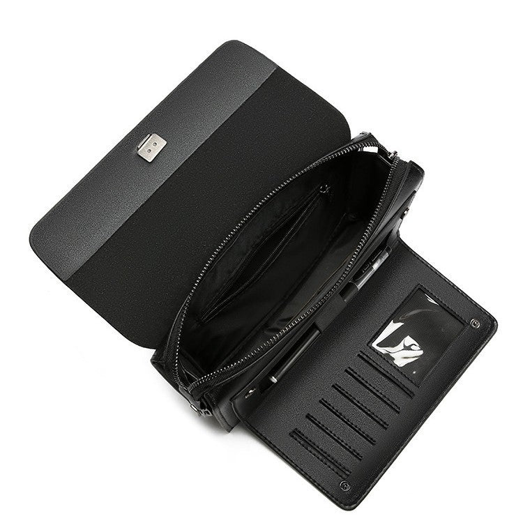 Men's Multi-Card Leather Clutch Business & Travel