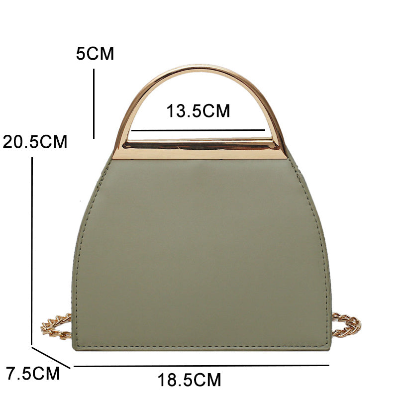 👜 All-Match Western Style Messenger Bag — Chain Handle