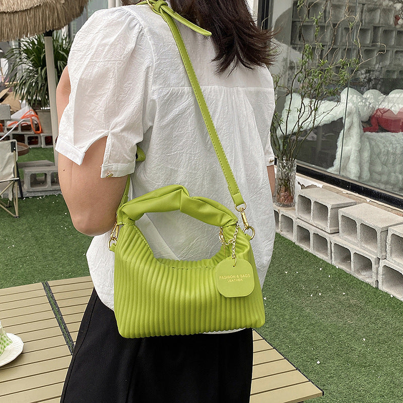 👜 Women’s Pleated Cloud Shoulder Tote Bag