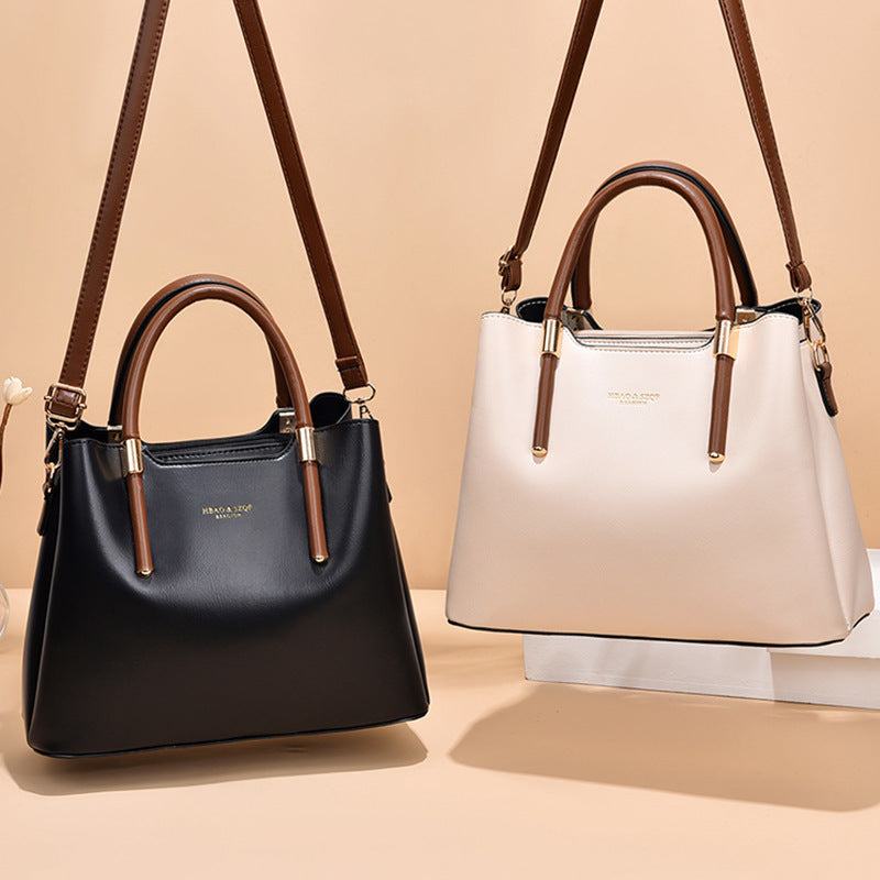 Elegant Structured Crossbody Tote Bag for Women