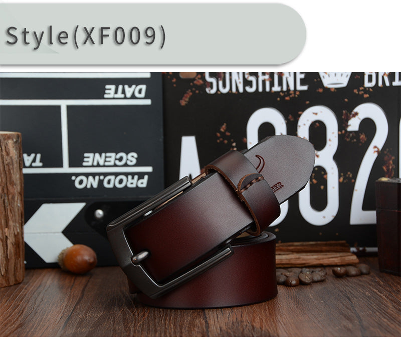 Premium Cowhide Leather Belt