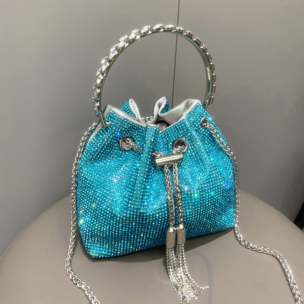 Diamond Shiny Handbag - Luxury Party & Evening Bag