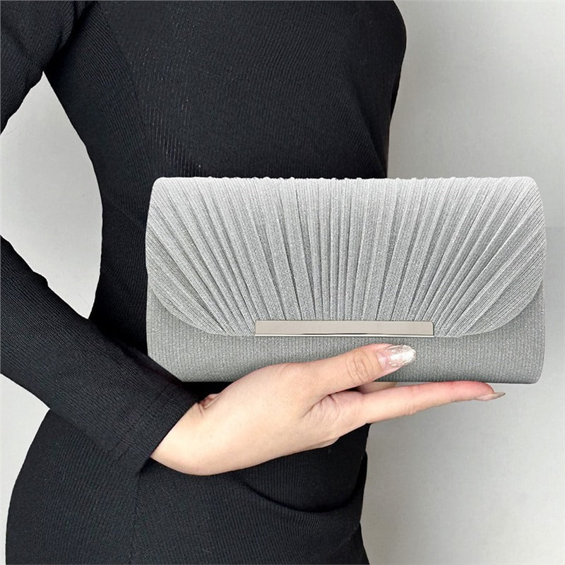 Elegant Shimmer Evening Clutch Bag