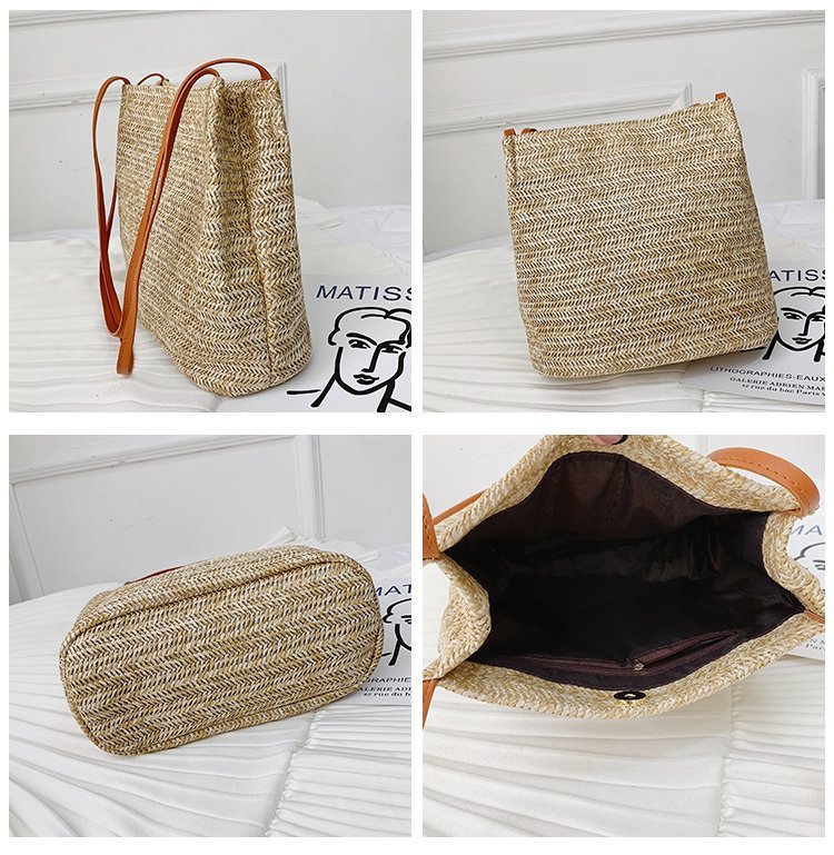 Straw One - Shoulder Tote Bag