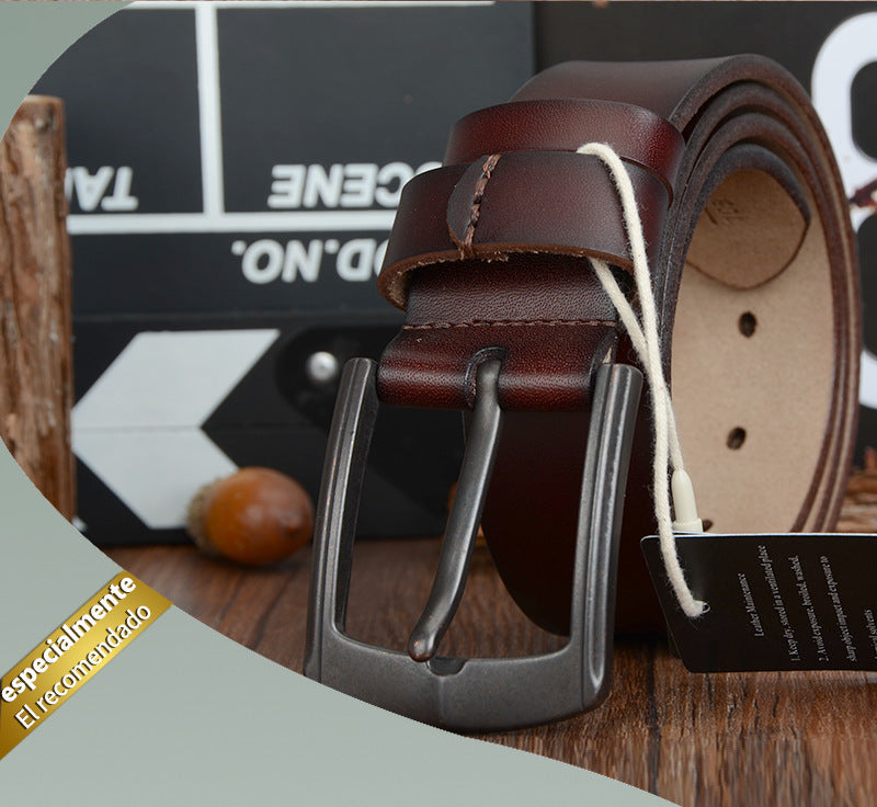 Premium Cowhide Leather Belt