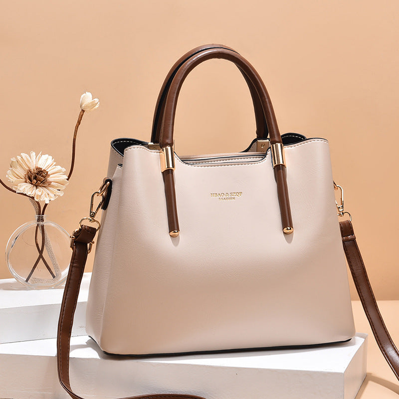 Elegant Structured Crossbody Tote Bag for Women