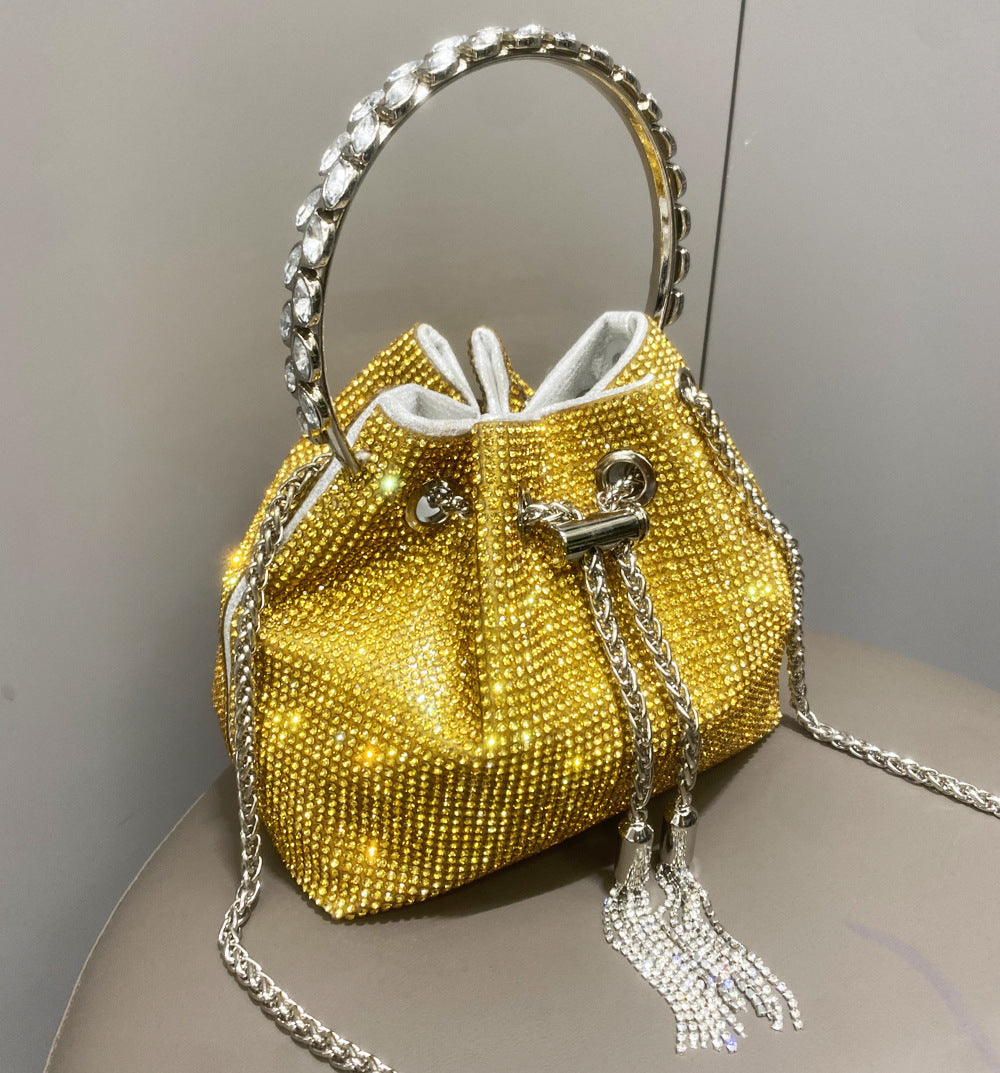 Diamond Shiny Handbag - Luxury Party & Evening Bag