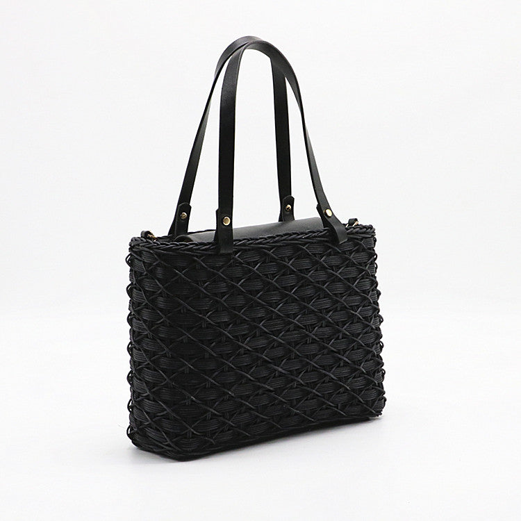 Rattan Weave Handbag