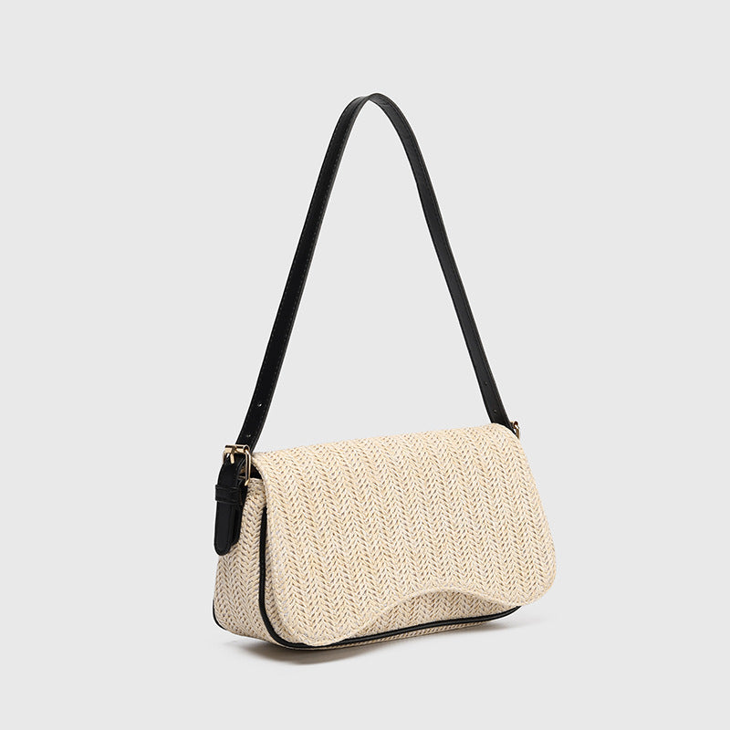 Beach Style Straw Shoulder Bag