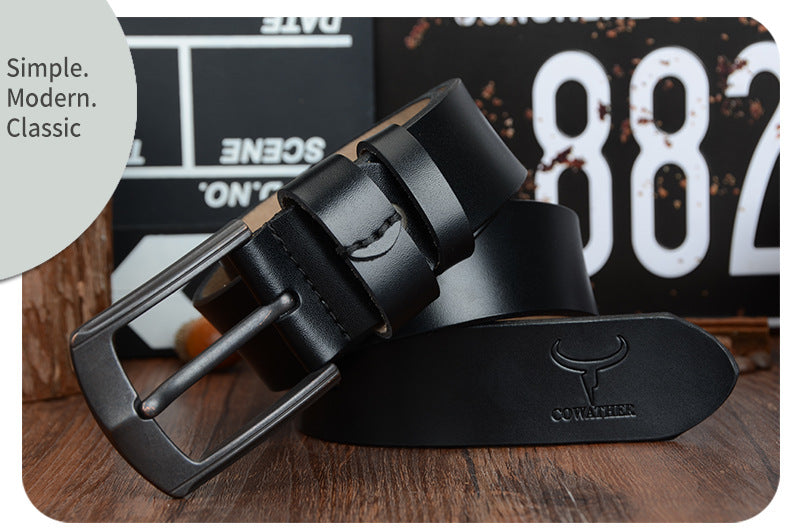 Premium Cowhide Leather Belt