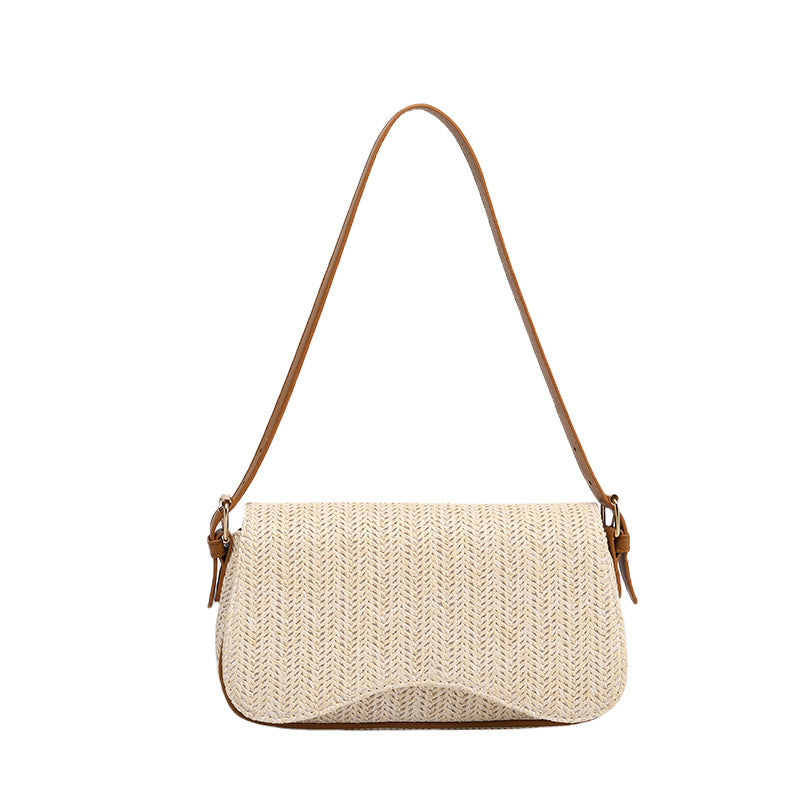 Beach Style Straw Shoulder Bag