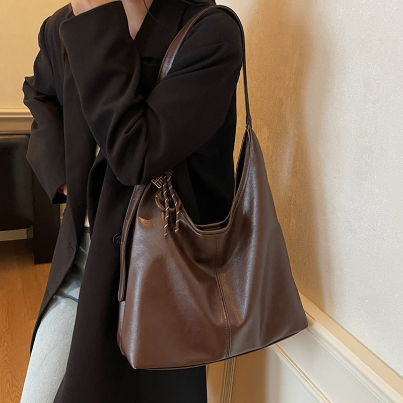 Soft Vintage Hobo Shoulder Bag