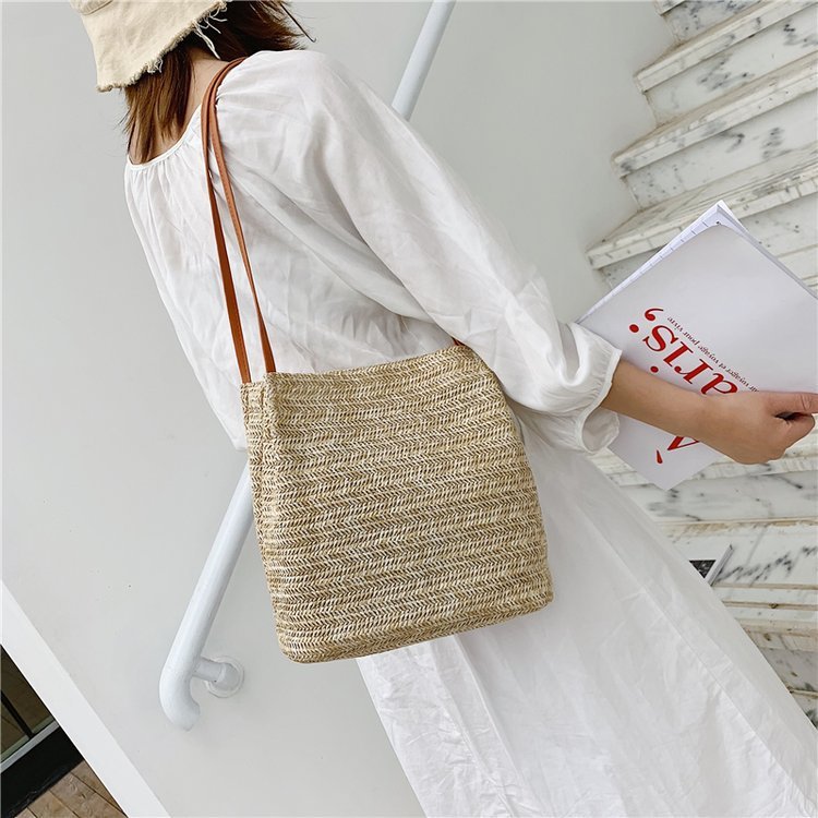 Straw One - Shoulder Tote Bag
