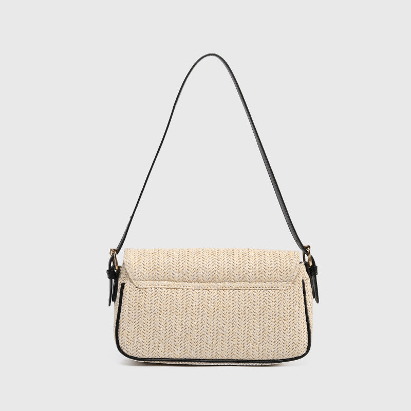 Beach Style Straw Shoulder Bag