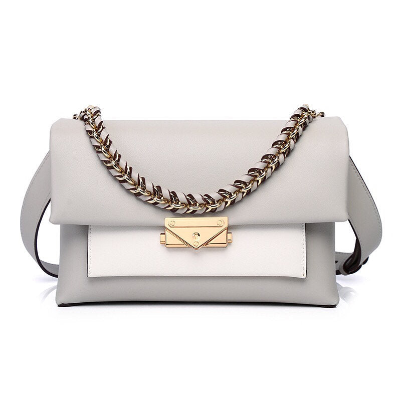 Elegant Chain Flap Shoulder Bag
