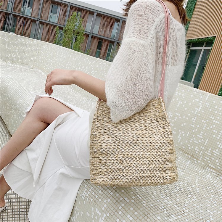 Straw One - Shoulder Tote Bag