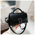 Elegant Buckle Crossbody Shoulder Handbag