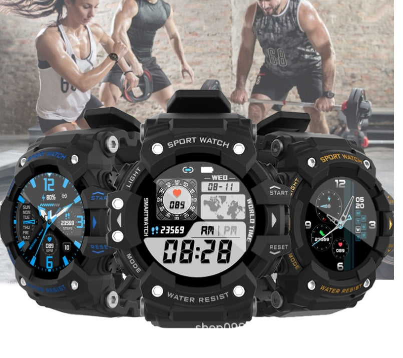 Smart Health Watch with Sleep & Heart Rate Monitoring – Waterproof Sports Watch