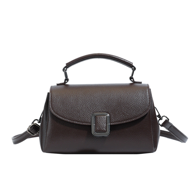 Elegant Buckle Crossbody Shoulder Handbag