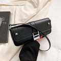 Retro Minimalist Shoulder Bag – Chic Everyday Crossbody (Small Square)