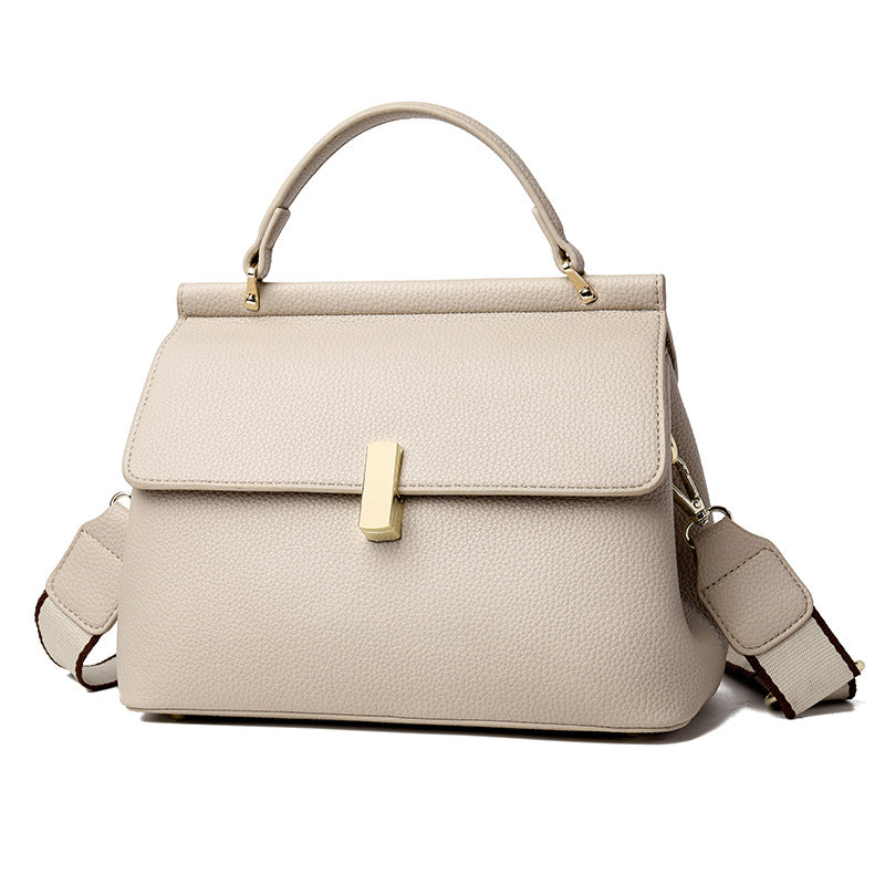 Elegant Large Capacity Top Handle Crossbody Bag