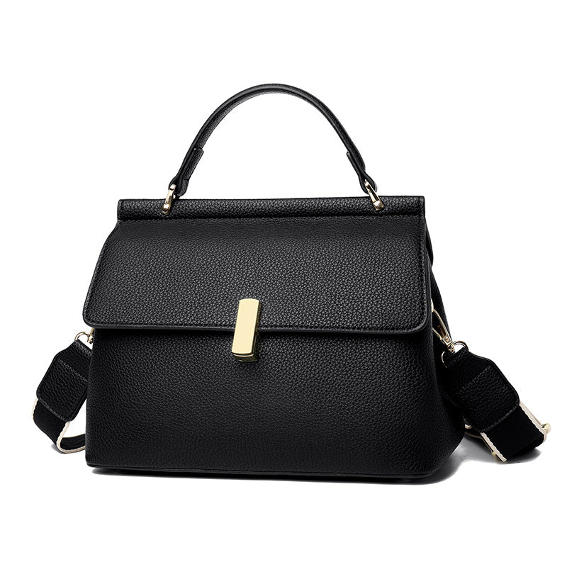 Elegant Large Capacity Top Handle Crossbody Bag