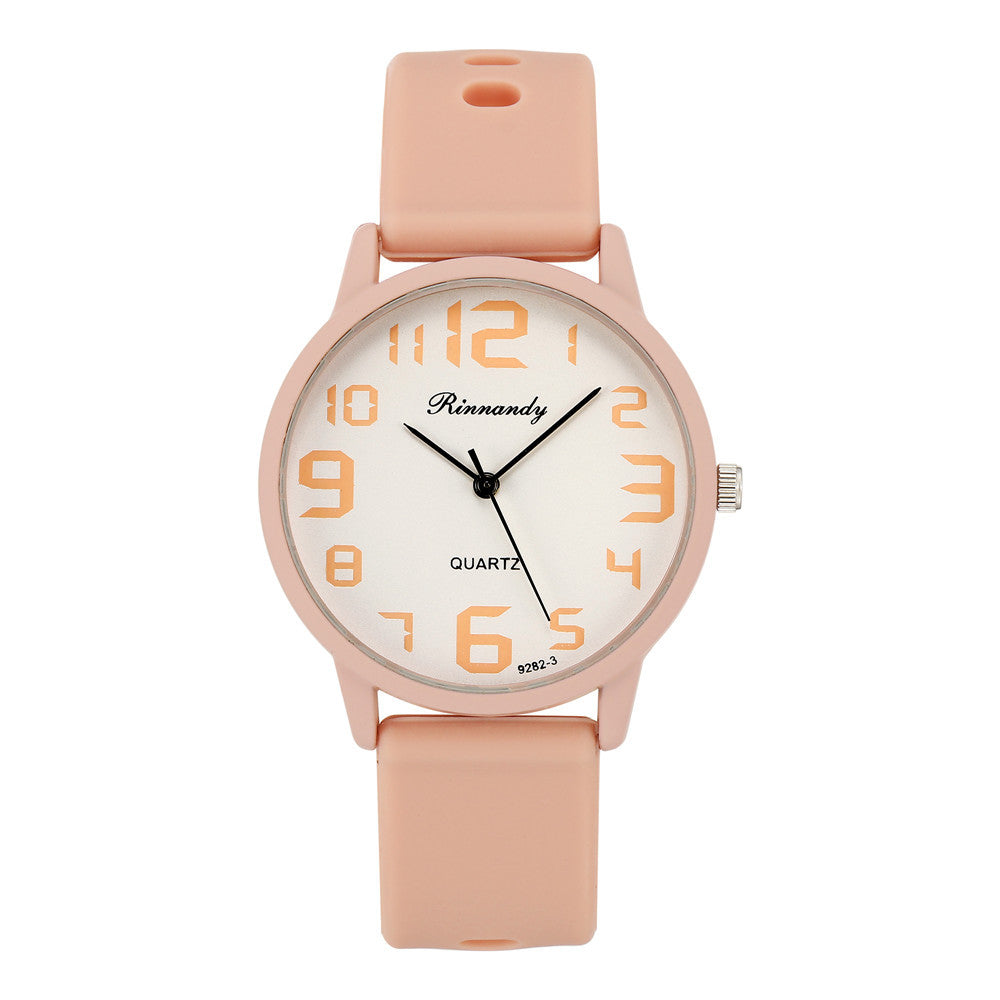 Fashion Jelly Color Sports Silicone Watch – Casual Quartz Wristwatch