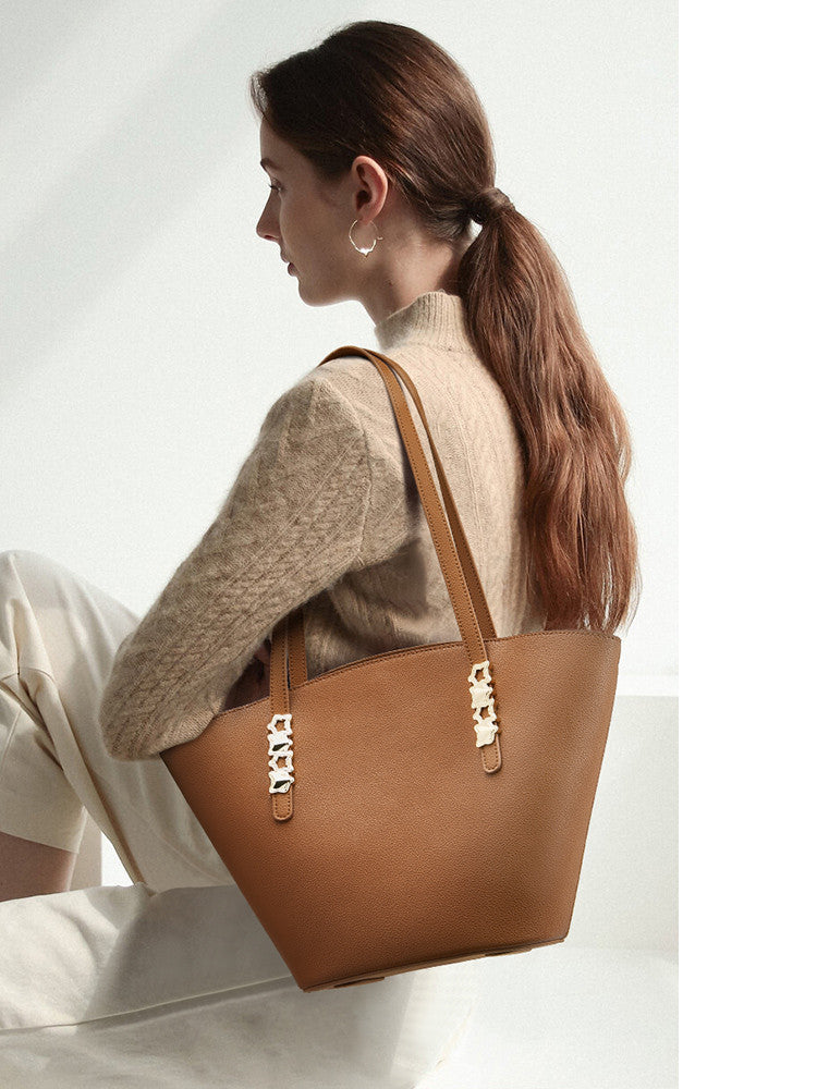 Elegant Large Capacity Minimalist Shoulder Tote Bag