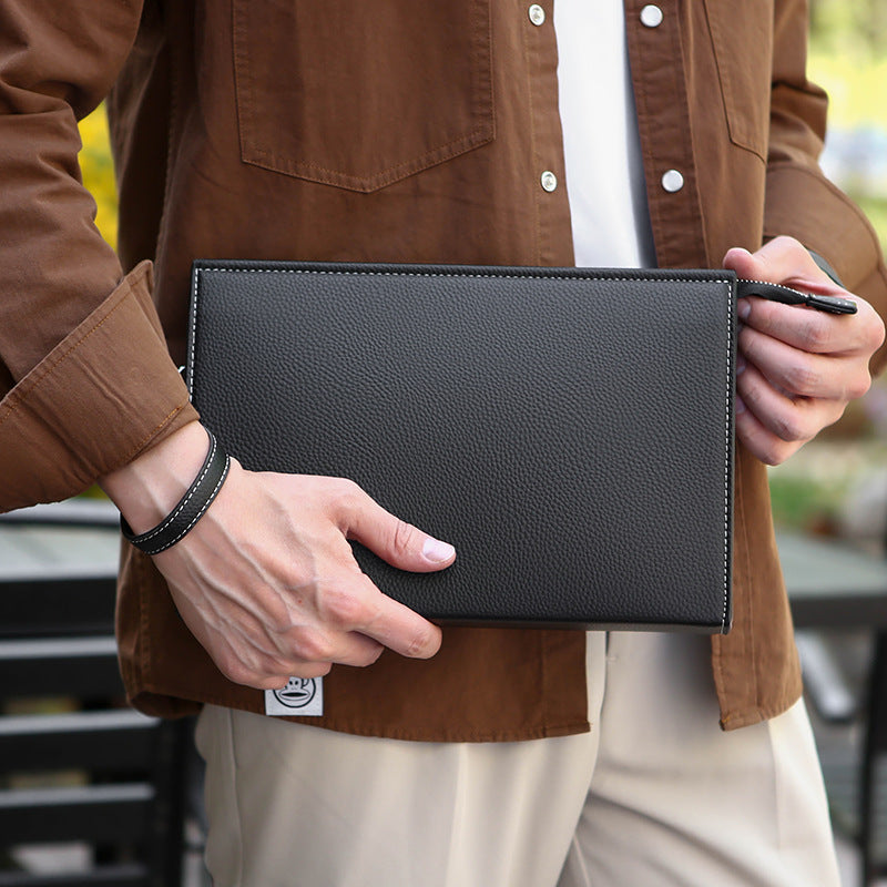 Men's Slim Leather Cluth-Business & Casual